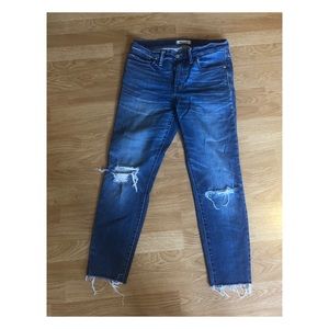 Madewell 9” cropped jeans